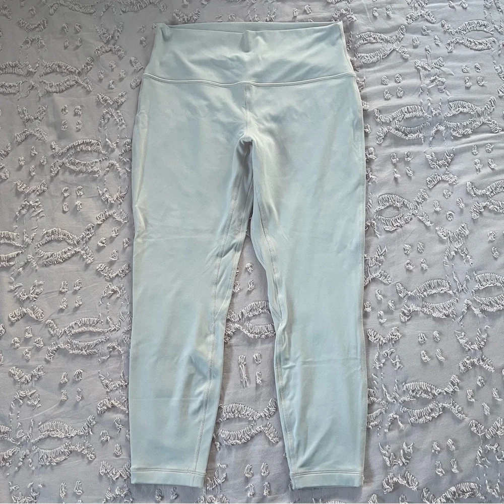 Lululemon Align Pant II 25” Feather Pink Size 12 - Picture 2 of 5